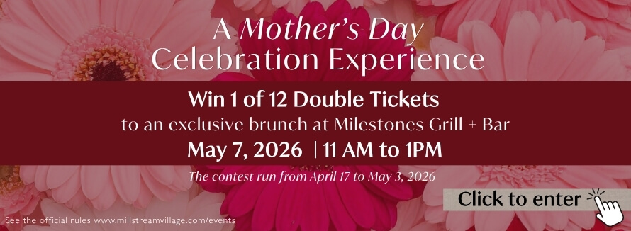 Mother's day event from April 17 to May 3